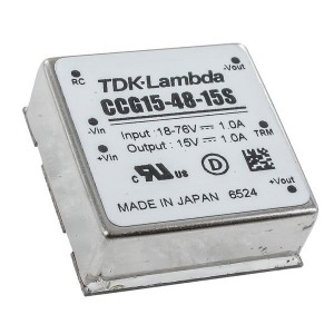 CCG154815S, Преобразователи постоянного тока в постоянный с изоляцией 15W 24/48Vin 15Vout 1A