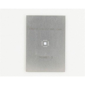 IPC0007-S, Панели и адаптеры QFN-16 Stainless Steel Stencil