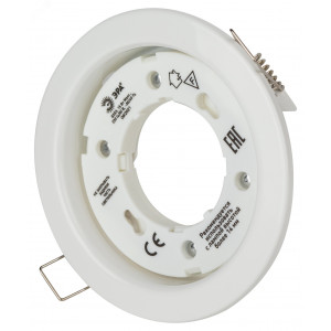 Светильник KL35 WH /1 (к) под лампу Gx53 220В 13Вт бел. Б0048944