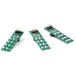 MIKROE-573, Дочерние и отладочные платы EASYLED YELLOW LED ADAPTER BOARD