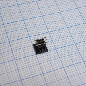 DS1031-08-2X3P8BS42SR-3A, Вилка штыревая 1.27 мм на плту, 2X3