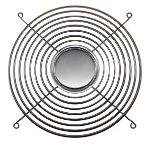 G205-8D, Fan Cords & Accessories Finger Guard for 205mm Fan, Bright Basic Wire, Bright Nickel Chrome