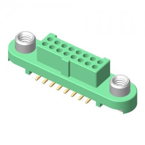 G125-FS11205F2P, Проводные клеммы и зажимы 1.25MM F 2X6 VERT SMT REVERSE FIX TAPE