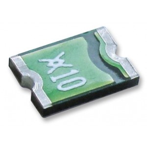 microASMD005F-2, Предохранитель восстанавливаемый (PTC) 0.05A(удержание) 0.15A(отключение) 30В постоянного тока 10A 1Вт 1.5сек 3.6Ом для поверхностного монтажа 3.43 X 2.8 X 0.8