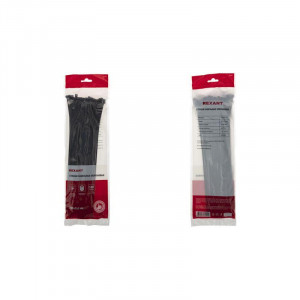 Хомут кабельный 3.6х300 нейл. черн. (уп.100шт) 07-0301