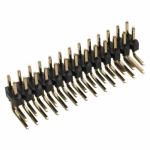 M22-2040646, Проводные клеммы и зажимы 6+6 DIL PIN HDR TIN HORIZONTAL