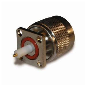 172260, РЧ соединители / Коаксиальные соединители N PANEL RECEPTACLE PLUG TEFLON