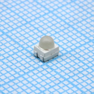 LS E63F-EAFB-1-1, Светодиод smd 3,2х2,8мм/красный/633нм/3780-7520мкд/прозрачный/30° с линзой