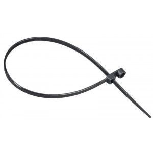 Хомут 4.8х300мм P6.6 с винтовым креплением черн. (уп.100шт) IEK UHH12-D048-300-100-K02