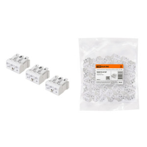 Клемма пружинная соединительная КСП3-L+N+PE, 16 A SQ0510-0107