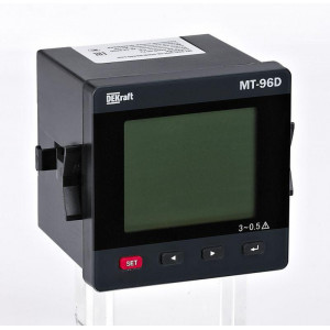 МТ-72D 3ф вх. 600В 5А RS-485 72х72мм LCD-дисплей 51412DEK, Цифровая измерительная панель