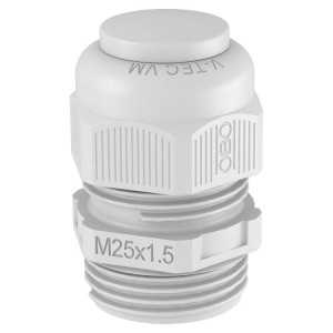 Кабельный ввод M25 с заглушкойV-TEC VM25VS LGR 2023046