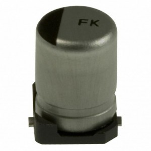 EEEFK1A220R, Конденсатор алюминиевый электролитический 22мкФ 10В ±20% (4 X 5.8мм) для поверхностного монтажа 90мА 2000час 105°С автомобильного применения лента на катушке