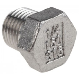 HEX. HEAD PLUG-1/4"