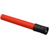 ELASTA Труба гофр. двустенная ПНД d=40мм красная (25м) EA-TG22-2-2-2-040-025-K04