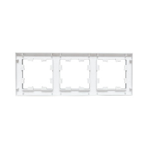 3 - местная рамка, алюминий, пластик Эпика EKF UP1-FPA-03