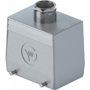 Крышка разъема 73.354.3235.0, Крышка разъема на кабель, типоразмер 32A, без уплотнителя, 1 кабельный ввод M32x1,5, IP54, с верхним расположением, без защелок (упоры для двух защелок), материал корпуса: алюминиевый сплав