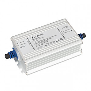 Блок питания ARPJ-LG-561000-PFC (30W, 25-56V, 0.3-1.0A) 046272, Источник тока с гальванической развязкой для светильников и мощных светодиодов. Входное напряжение 120-277 VAC. Выходные параметры: 25-56 В, 300-1000mА (регулировка встроенным потенциометром, установка по умолчанию 1000мА), 50 Вт. Встроенный PFC >0.95.