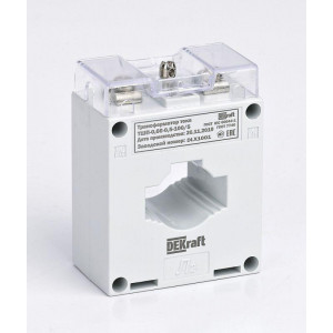 Трансформатор тока ТШП-0.66 0.5S 250/5 5В.А d30мм 50105DEK