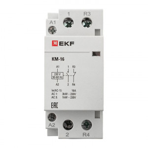 Контактор модульный КМ 16А NО+NC (2 мод.) PROxima km-2-16-11