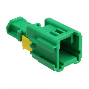 988221025, Кожух разъема вилка 2 контакт(ов) 3.33мм обжим кабеля автомобильного применения картон