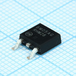 MC78M05ABDTRKG, Линейный стабилизатор с низким падением напряжения положительной полярности,  5 В,  0.5 А