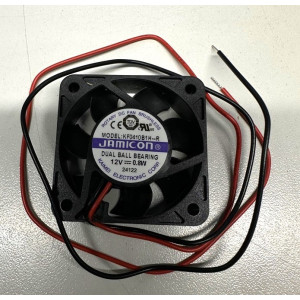 KF0410B1H-R, Вентилятор 12В DC, 6000об/мин., 0.169м3/мин, 40х40х10мм, подшипник качения, тип вывода: провод