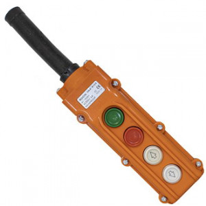 GB8-B105, Пост четырехместный серии GB8 на кабель, Вкл, Выкл, Вверх, Вниз