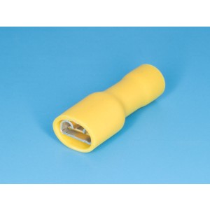 TAI-5.5FI, Клемма ножевая 6,3мм, гнездо на провод 4,0-6.0мм, полностью изолированная, кратно 100шт.