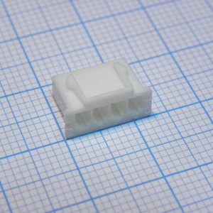 XHP-4, Серия XH. Корпус разъема - розетка на кабель 4 контакта, шаг 2.5мм / требуются контакты T-DS1069-SC600