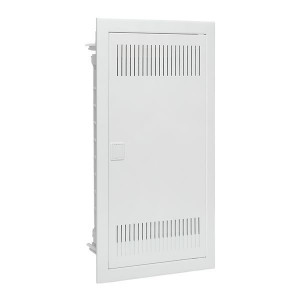 Встраиваемый комбинир. щит "Nova" (2 DIN + 2 МП) 4 габарит с металлической перфорированной дверью IP40 EKF