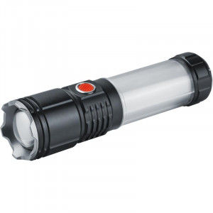 Фонарь 93 881 NPT-P07-ACCU алюм. проф. 1SST40 10Вт+8LED 7Вт li-ion 2А.ч IP44 micro-USB 93881
