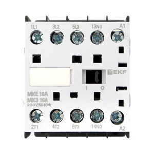 Мини-контактор МКЭ 16А кат. 230В AC 1НО PROxima Mctr-s-16-230