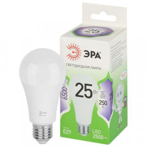 Лампа светодиодная LED 25 Вт 2500Лм 6500К груша холодный E27 220-240В LED A60-25W-865-E27 Green Line Б0067111