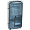 Корпус ЩУРн-П 1/8 Krepta 3 IP66 PC пластик. MSP1-N-08-66-L