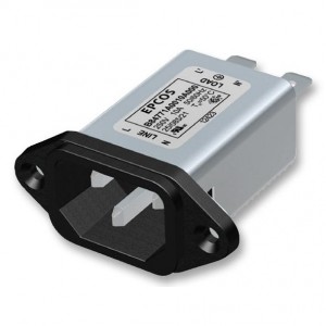 B84771A0015A000, Фильтр IEC 15A, 250B, X2=0.1uF, Y2=2x2200pF, Lr=2x0.09mH, Ileak=0.173mA