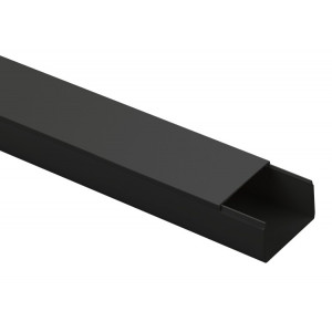 Кабель канал KK-B-40-25 40x25 черный 24м Б0061744