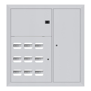 Щит этажный 9 кв. 3 окна в ряд по гориз. (1000х950х150) PROXIMA EKF