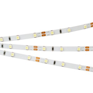 Лента RT 2-5000 12V Cool 8K 5mm (3528, 300 LED, LUX) (Arlight, 4.8 Вт/м, IP20)