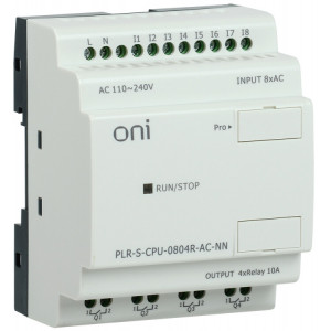 Логическое реле PLR-S. CPU0804(R) 220В AC без экрана нМ PLR-S-CPU-0804R-AC-NN