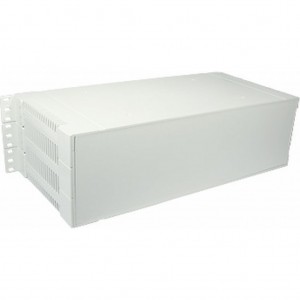 G17083UG, Корпус 3U из ударопрочного жаростойкого пластика серого цвета для монтажа в стойку 19"