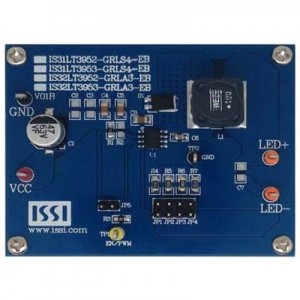 IS31LT3953-GRLS4-EB, Средства разработки схем светодиодного освещения  Eval Board for IS31LT3953