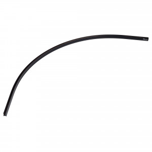 Трек MAG-MICROCOSM-TRACK-1115-ARC-R900 (BK) 043248, Накладной магнитный трек MAG-MICROCOSM,  DC24V. Материал алюминий, цвет черный. Радиус R900. Размер ДxШxВ: 550*550*15 мм. В комплекте 4 дюбеля и 4 самореза.