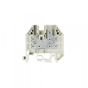 Распределительная клемма WK/5-10S/U, Распределительная клемма, тип фиксации провода: штыревые наконечники, номинальное сечение: 4 мм кв., 20A, 800V, ширина: 6 мм, цвет: серый, тип монтажа: DIN 35