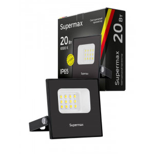 Прожектор светодиодный Supermax SPR 20Вт 6500К 2000лм IP65 КОСМОС S_PR_LED_20