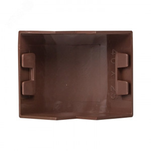 Угол внешний (40х25) (4 шт) темное дерево Plast obd-40-25x4