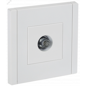 Розетка TV оконечная FORTE&PIANO FP228 бел. IEK FP-A10-O-K01