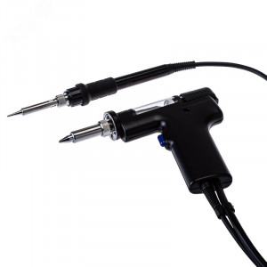 Паяльная станция R048, Паяльная станция (паяльник + демонт. паяльник), модель R048, цифровая, 200-480°C, LED дисплей