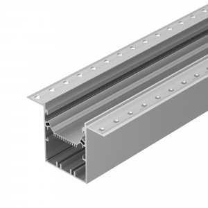 Профиль SL-LINIA55-FANTOM-2000 ANOD 027161, Алюминиевый анодированный профиль для светодиодных лент и линеек, с отсеком для блока питания (размер отсека 48x30мм). Габаритные размеры (LхWхH): 2000x110x70 мм. Паз для установки 70х60 мм. Ширина площадки для ленты 32,9 мм. Экраны, заглушки и другие акс