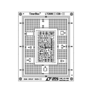 DC1562B-B, Инструменты для разработки часов и таймеров LTC6991 Demo Board - 1Hz (1s) Fixed Freq